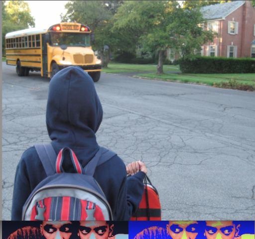 Sept 6, 2013--Look at those beautiful caution lights as the Scholar awaits boarding.