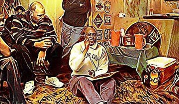 Legend-the scholar holding down kwanza celebration